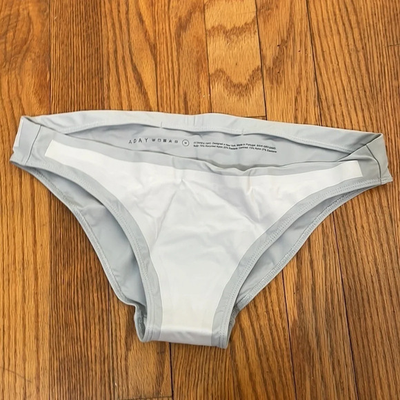 ADAY It takes two bikini bottom Grey M NWT - Picture 1 of 8